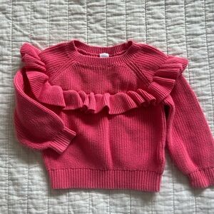 GAP Vibrant Pink Knit Sweater